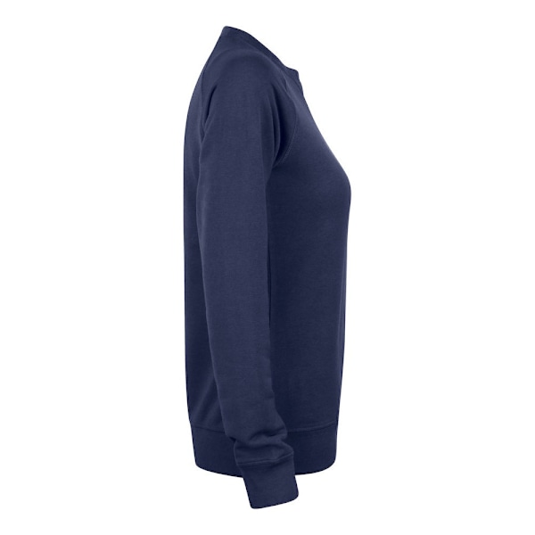 Clique Dam/Damer Premium Rund Hals Sweatshirt S Mörk Marinblå Dark Navy S