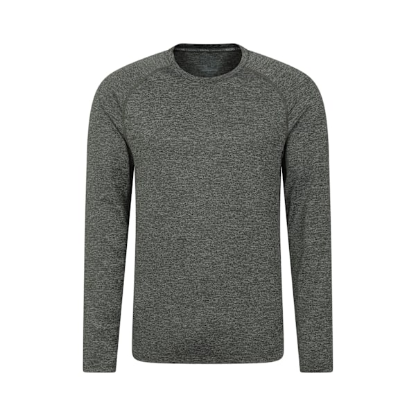 Mountain Warehouse Herr Stripe IsoCool Baslager Topp XS Grön Green XS