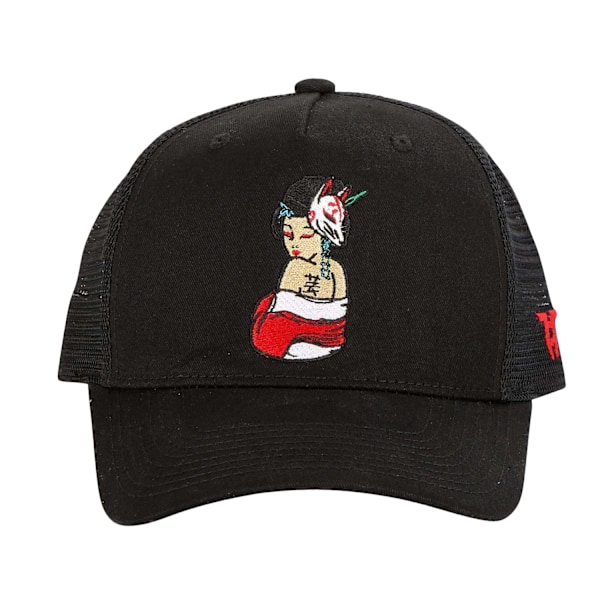 Tokyo Time Unisex Vuxen Geisha Trucker Cap En Storlek Svart Black One Size