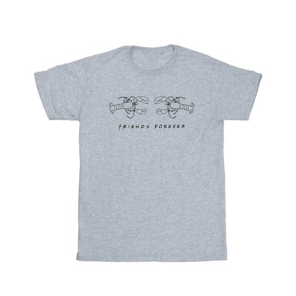 Friends Boys Lobster Logo T-shirt 12-13 år Sports Grey Sports Grey 12-13 Years