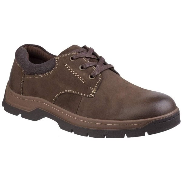 Cotswold Men Thickwood Snörning Nubuck Läder Casual Shoe 8 UK Brown 8 UK