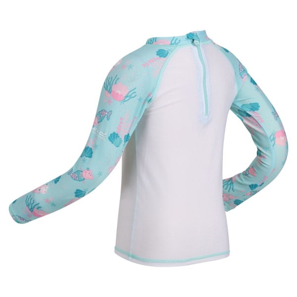 Regatta Barn/Barn Greta Gris Rash Guard Set 12-18 Månader Ar Aruba Blue/White 12-18 Months