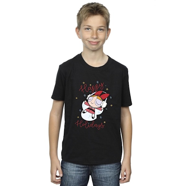 The Powerpuff Girls Boys T-Shirt 12-13 år Svart Black 12-13 Years