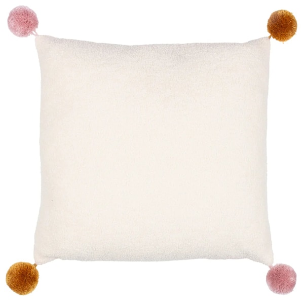 Furn Ready Set Snow Pom Pom Kuddeöverdrag 43cm x 43cm Flerfärgad Multicoloured 43cm x 43cm