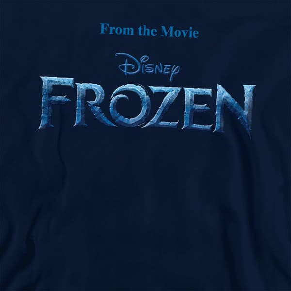 Frozen Barn/Barn Logo Pullover Hoodie 12-13 År Svart Black 12-13 Years