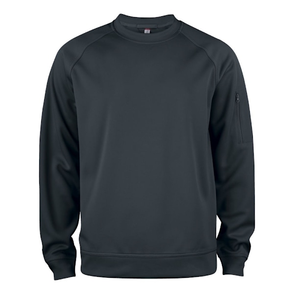 Clique Unisex Vuxen Basic Rund Hals Aktiv Sweatshirt S Svart Black S