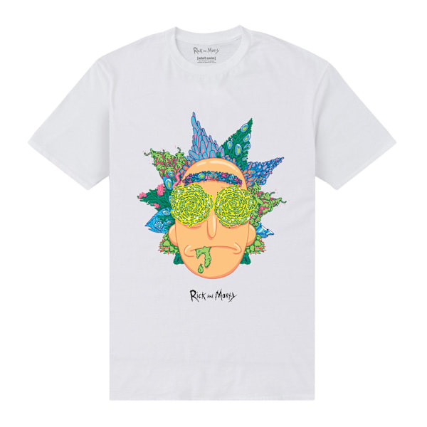 Rick And Morty Unisex Vuxna Ögon T-Shirt M Vit White M