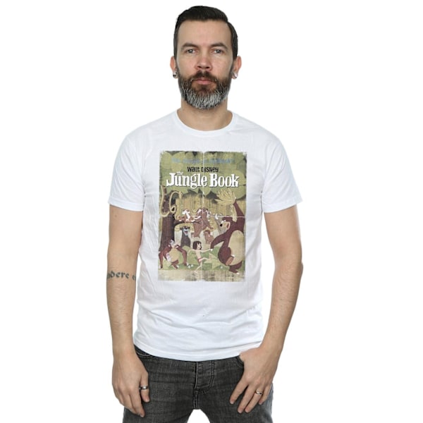 Jungle Book Herr Poster Bomull T-shirt S Vit White S