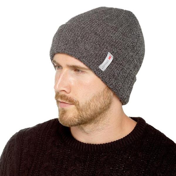 RJM Herr Twisted Garn Thinsulate Mössa En Storlek Grå Grey One Size