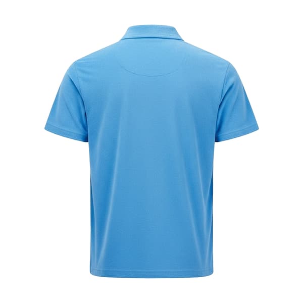 Wombat Herr Frotté Pikétröja L Havsblå Sea Blue L