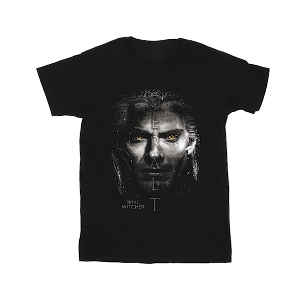 Netflix The Witcher Geralt Stare T-shirt S Svart Black S