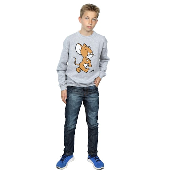 Tom och Jerry Pojkar Arg Mus Bomullströja 12-13 År Sp Sports Grey 12-13 Years