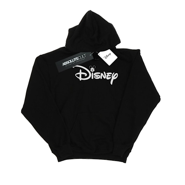 Disney Herr Mickey Mouse Huvudlogotyp Hoodie 4XL Svart Black 4XL