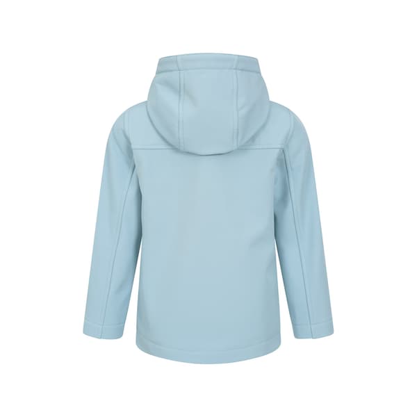 Mountain Warehouse Barn/Barn Vattenavvisande Softshelljacka Pale Blue 5-6 Years