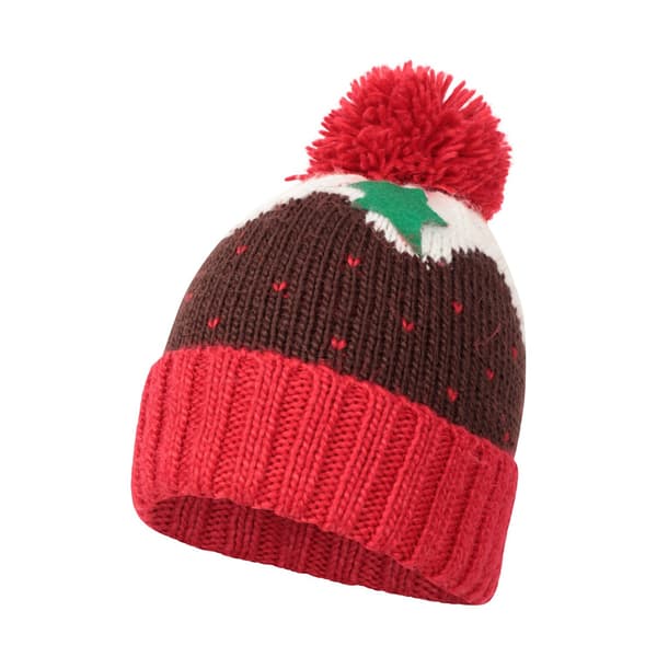 Mountain Warehouse Jultomte-Mössa One Size Röd/Brun/ Red/Brown/White One Size