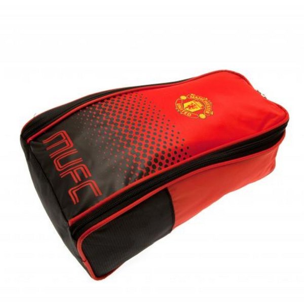 Manchester United FC Fade Design Boot Bag One Size Röd Red One Size