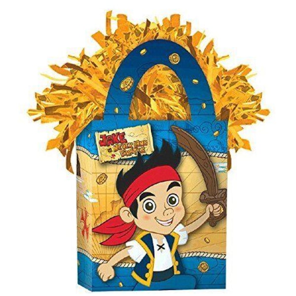 Jake And The Never Land Pirates Ballongvikt En Storlek Blå/Gul Blue/Yellow One Size