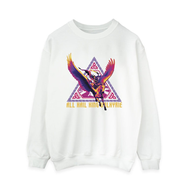 Marvel Dam/Kvinnor Thor Love And Thunder All Hail Valkyrie Sw White XL