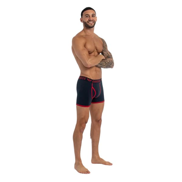 Kandor Herr Florid Boxer Shorts (7-pack) M Röd Red M