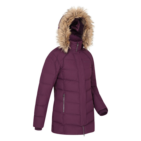 Mountain Warehouse Isla II Lång Dunjacka för Kvinnor/Dam Storlek 10 UK Purple 10 UK