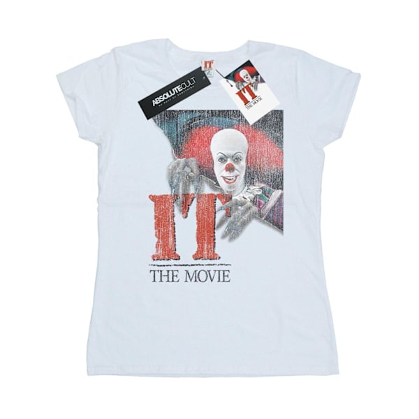 It (1990) Dam/Dam Distressed Poster Bomull T-shirt M Vit White M