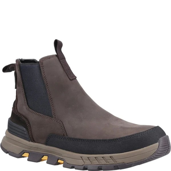 Amblers Mens AS263 Dealer Grit Crazy Horse Lädersäkerhetsstövlar Brown 8 UK