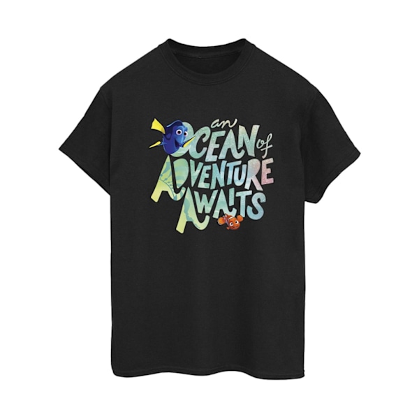 Disney Dam/Damer Finding Dory Ocean Of Adventure Bomull Pojkvän Black 5XL