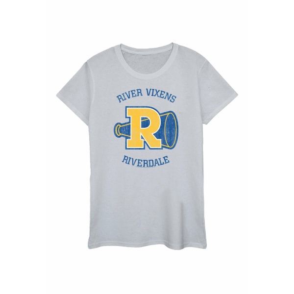 Riverdale Dam/Dam River Vixens bomull T-shirt M Sports Gr Sports Grey M