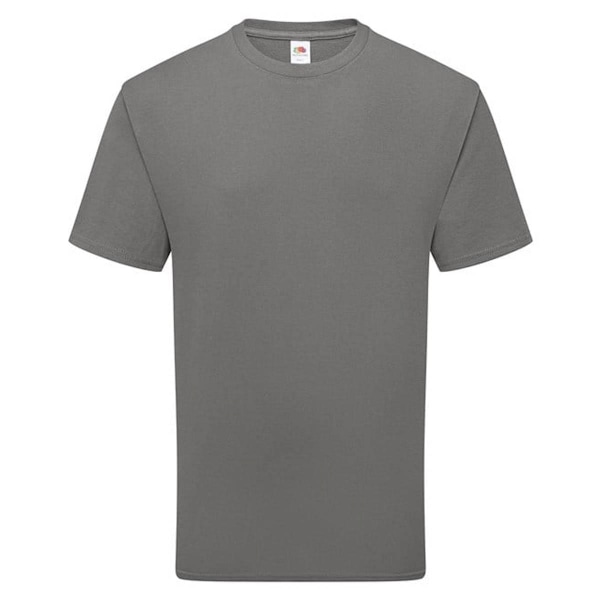 Fruit of the Loom Unisex Vuxen Bomulls T-shirt L Ljusgrafit Light Graphite L