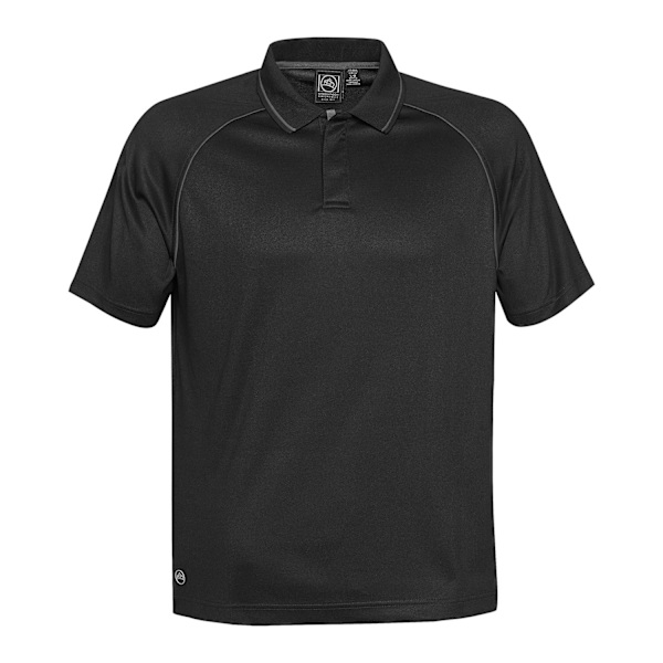 Stormtech Tritium Performance Polotröja för Herrar XL Svart Black XL