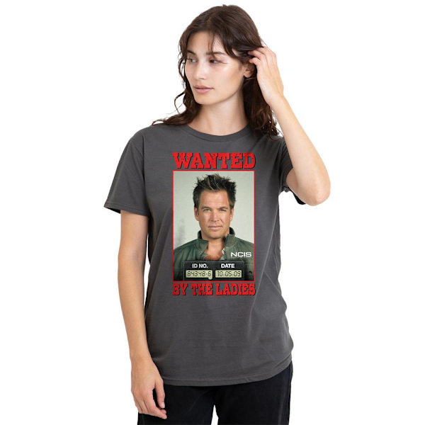 NCIS Unisex Vuxen Wanted T-Shirt S Kolgrå Charcoal S