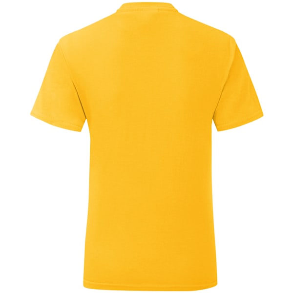 Fruit Of The Loom Mens Iconic T-Shirt (5-pack) M Solrosgul Sunflower Yellow M