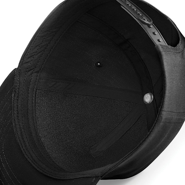 Beechfield Youth Unisex Retro Snapback Cap One Size Svart/ Fuchsia Black/ Fuchsia One Size