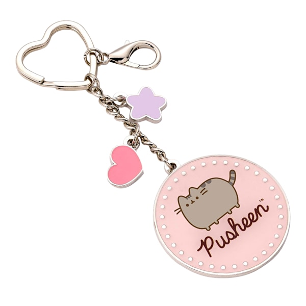 Pusheen Charm Nyckelring En Storlek Flerfärgad Multicoloured One Size