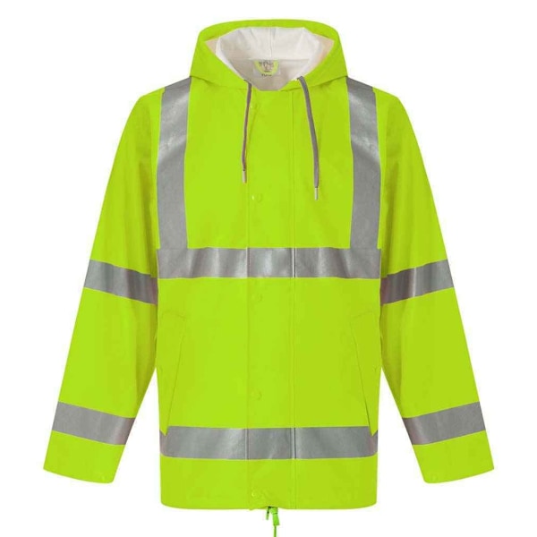 Yoko Unisex Vuxen Flex U-Dry Hi-Vis Jacka XL Gul Yellow XL