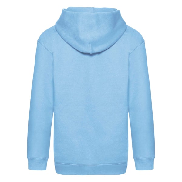 Fruit Of The Loom Kids Unisex Premium 70/30 Hooded Sweatshirt / Sky Blue 5-6 Years