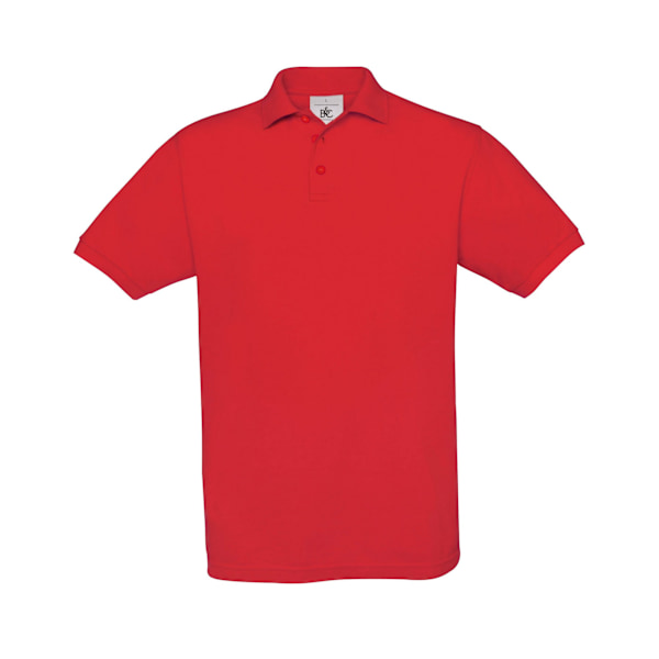 B&C Herr Safran Poloskjorta M Röd Red M