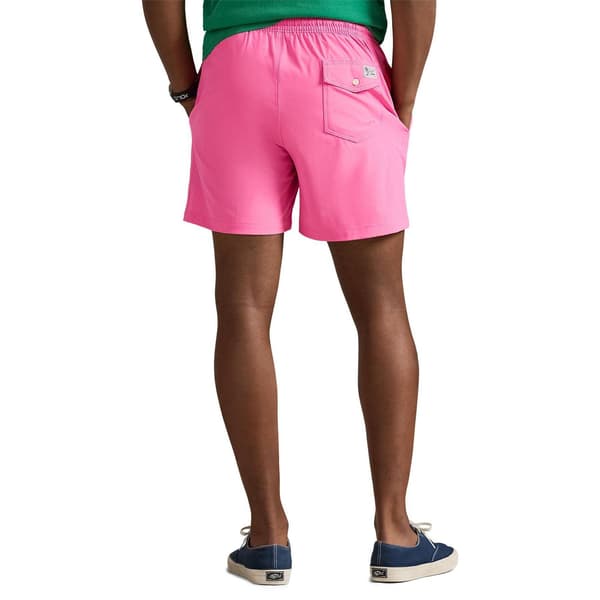 Ralph Lauren Herr Traveller Badshorts S Rosa Pink S