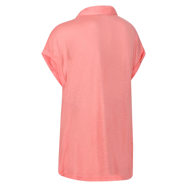 Regatta Dam/Kvinnor Lupine Krage T-shirt 10 UK Shell Pink Shell Pink 10 UK