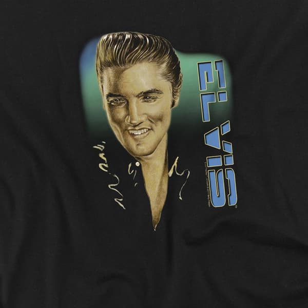 Elvis Presley T-shirt för barn 3-4 år svart Black 3-4 Years