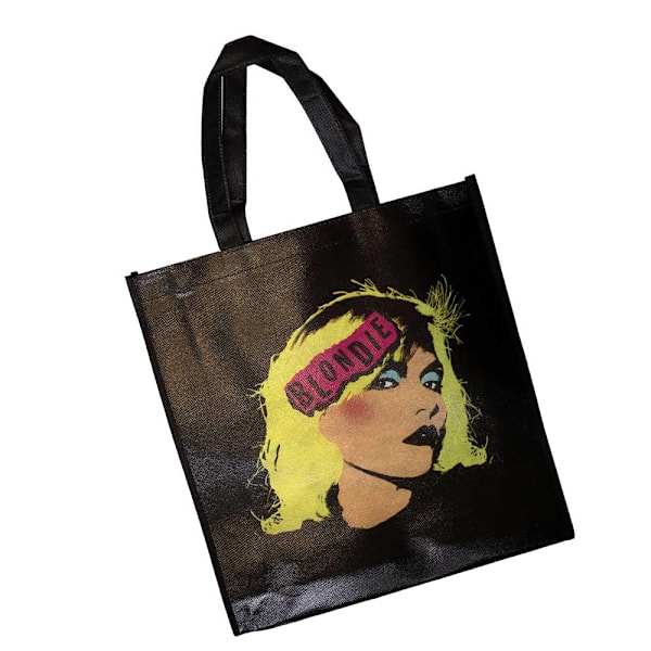 Blondie Punk Logo Ekologisk Väska One Size Svart Black One Size