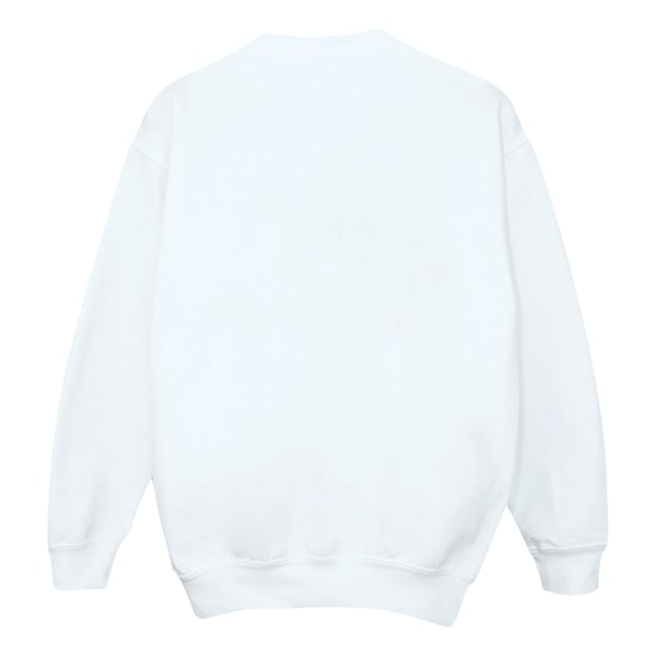 Disney Boys Tinker Bell Collegiate Tink Sweatshirt 7-8 år Vit White 7-8 Years