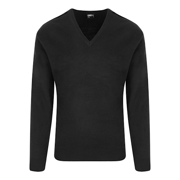 PRO RTX Herr Pro Akryl V-ringad tröja 4XL Svart Black 4XL