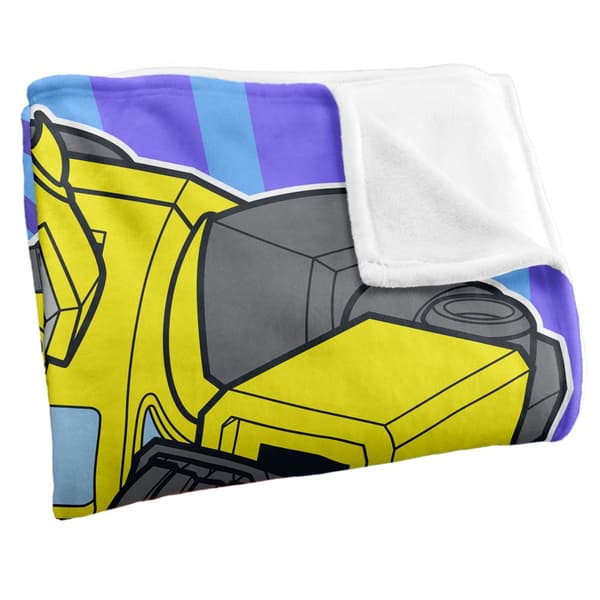 Transformers Bumblebee Filt En Storlek Vit White One Size