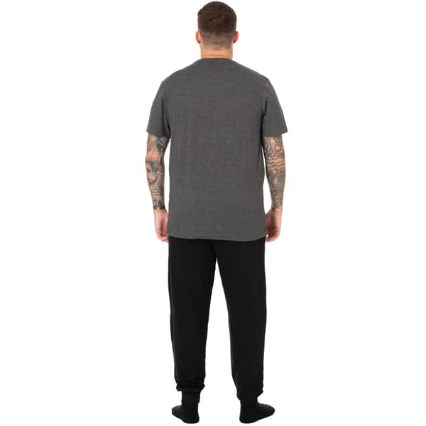 Harry Potter Pyjamas för män Hogwarts Express Lång S Grå/Svart Grey/Black S