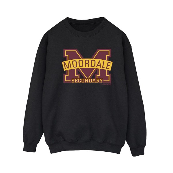 Netflix Dam/Kvinnor Sex Education Moordale M Logo 2 Sweatshirt Black M