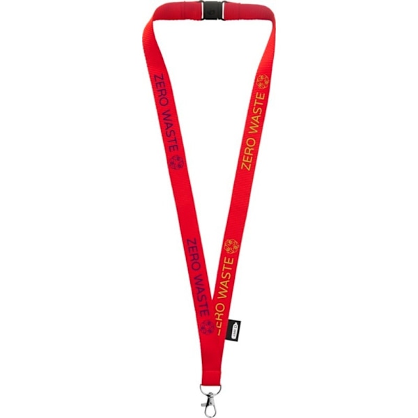 Bullet Unisex Vuxen Tom Återvunnen Lanyard En Storlek Röd Red One Size