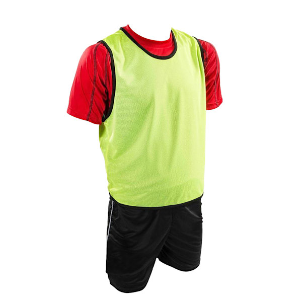 Precision Barn/Barn Träning Mesh Andas Ärmlös Bi Fluorescent Yellow 2-3 Years