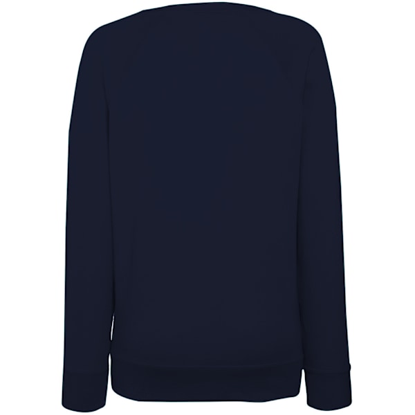 Fruit OF The Loom Dam Lätt Raglantröja med Figursydd Passform ( Deep Navy XS