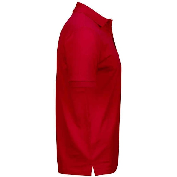 Tee Jays Herr Luxury Stretch Pique Poloskjorta S Röd Red S